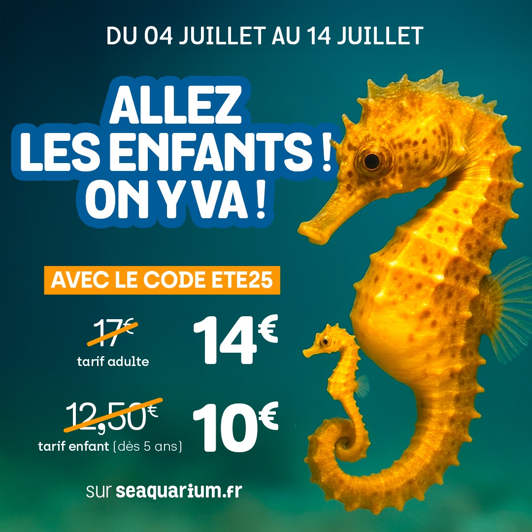 Offre Estivale! Allez les enfants! On y va!